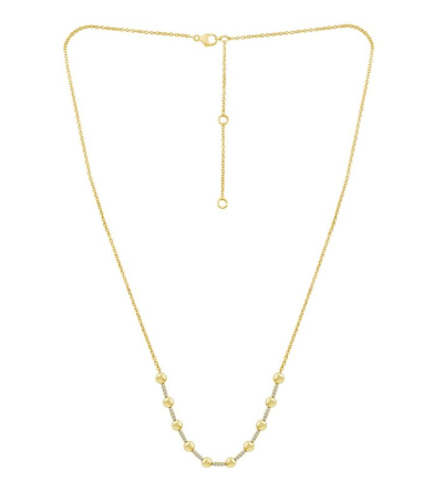  Diamond Fashion Necklace 0.20 ct tw 14k Yellow Gold