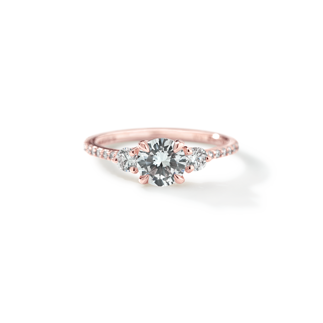Cultivated Lab 3 Diamond Pave
