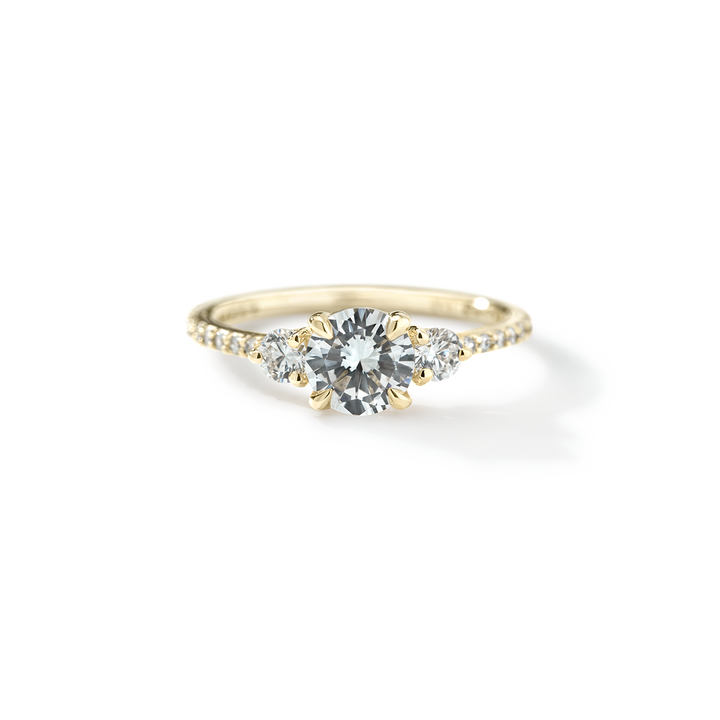 Cultivated Lab 3 Diamond Pave