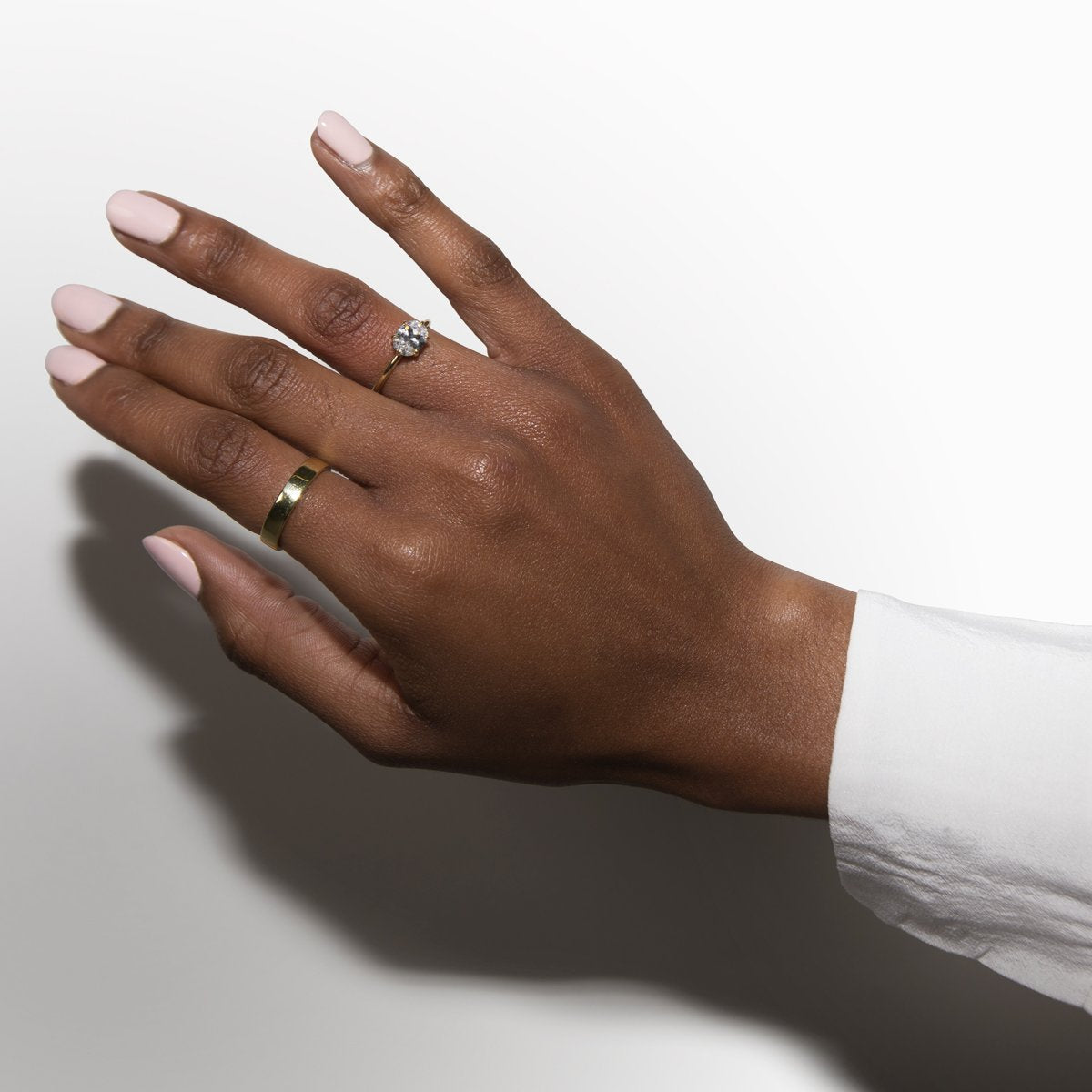 East-West Engagement Ring