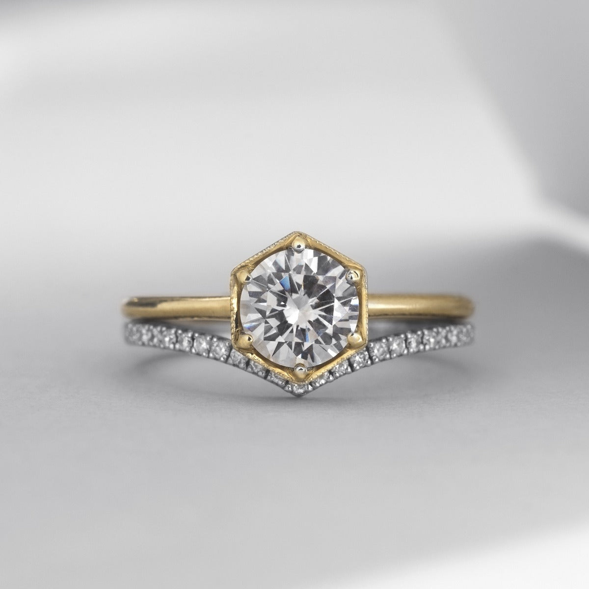 Selene Diamond Engagement Ring