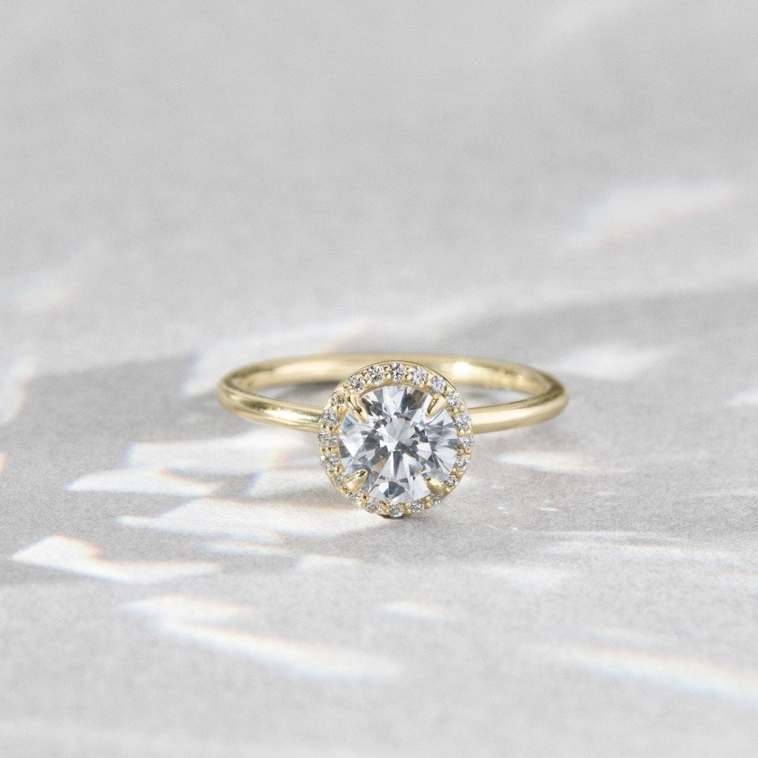 Halo Engagement Rings