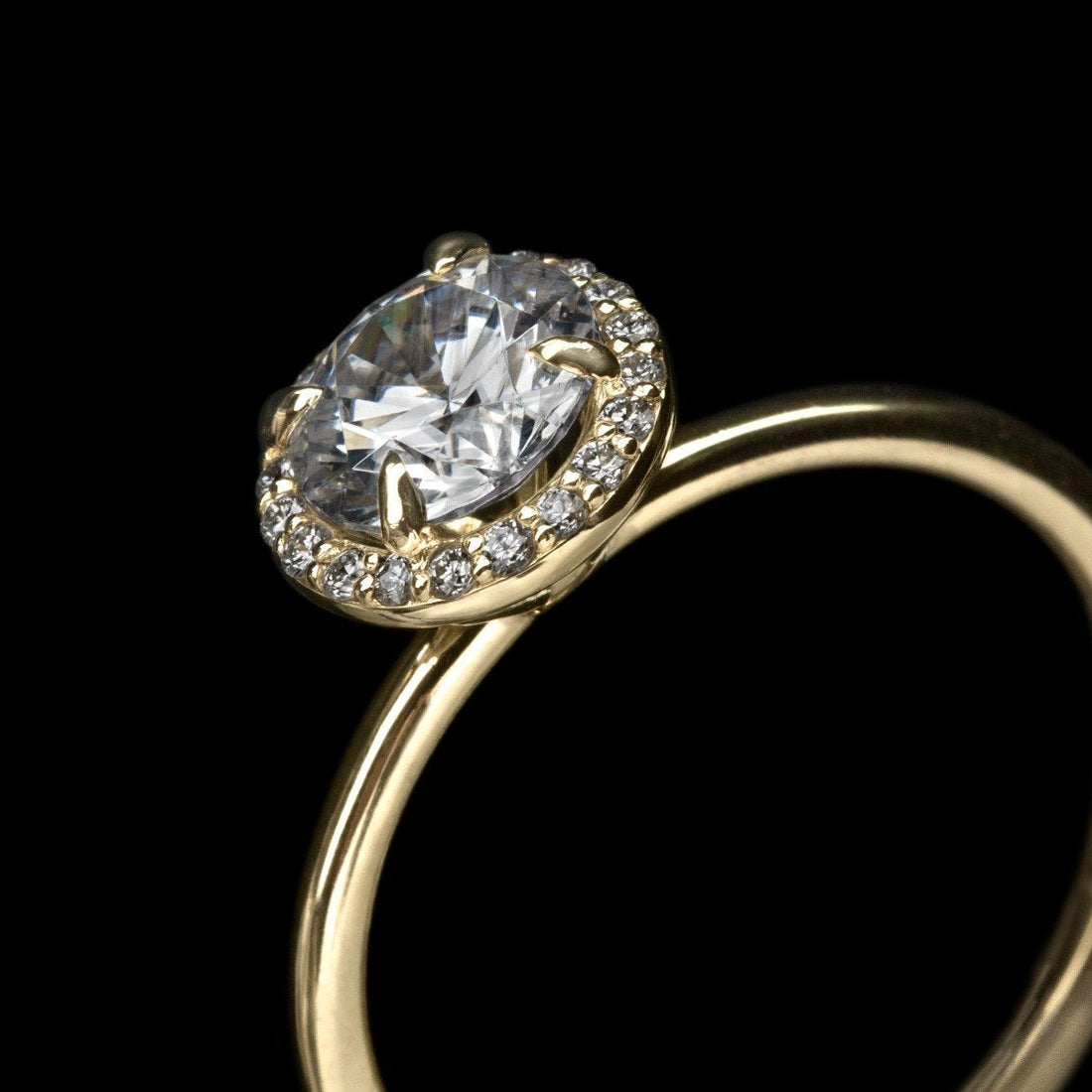 Halo Engagement Rings