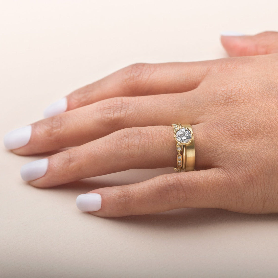 Selene Diamond Engagement Ring
