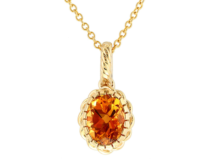 EFFY CITRINE PENDANT