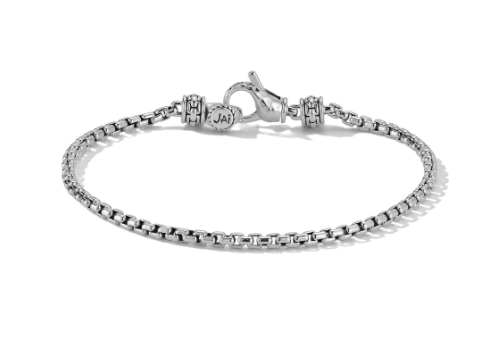 JAI Silver 2.7mm Box Bracelet