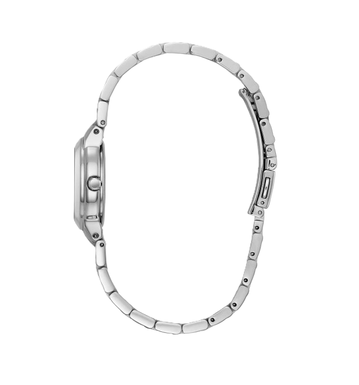 CITIZEN SILHOUETTE | LADIES ECO-DRIVE WATCH | STAINLESS STEEL | MOTHER OF PEARL DIAL | WR100 | EW1670-59D - Brownee Jewelers