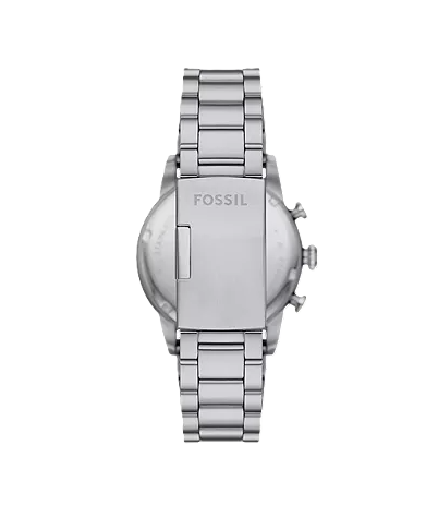 Sport Tourer Chronograph Watch | Fossil | Stainless Steel | Black Dial | 22mm Bracelet - Brownee Jewelers