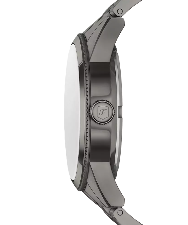 Pearson Multifunction Watch | Fossil | Gunmetal Stainless Steel | Black Dial | 22mm Bracelet - Brownee Jewelers