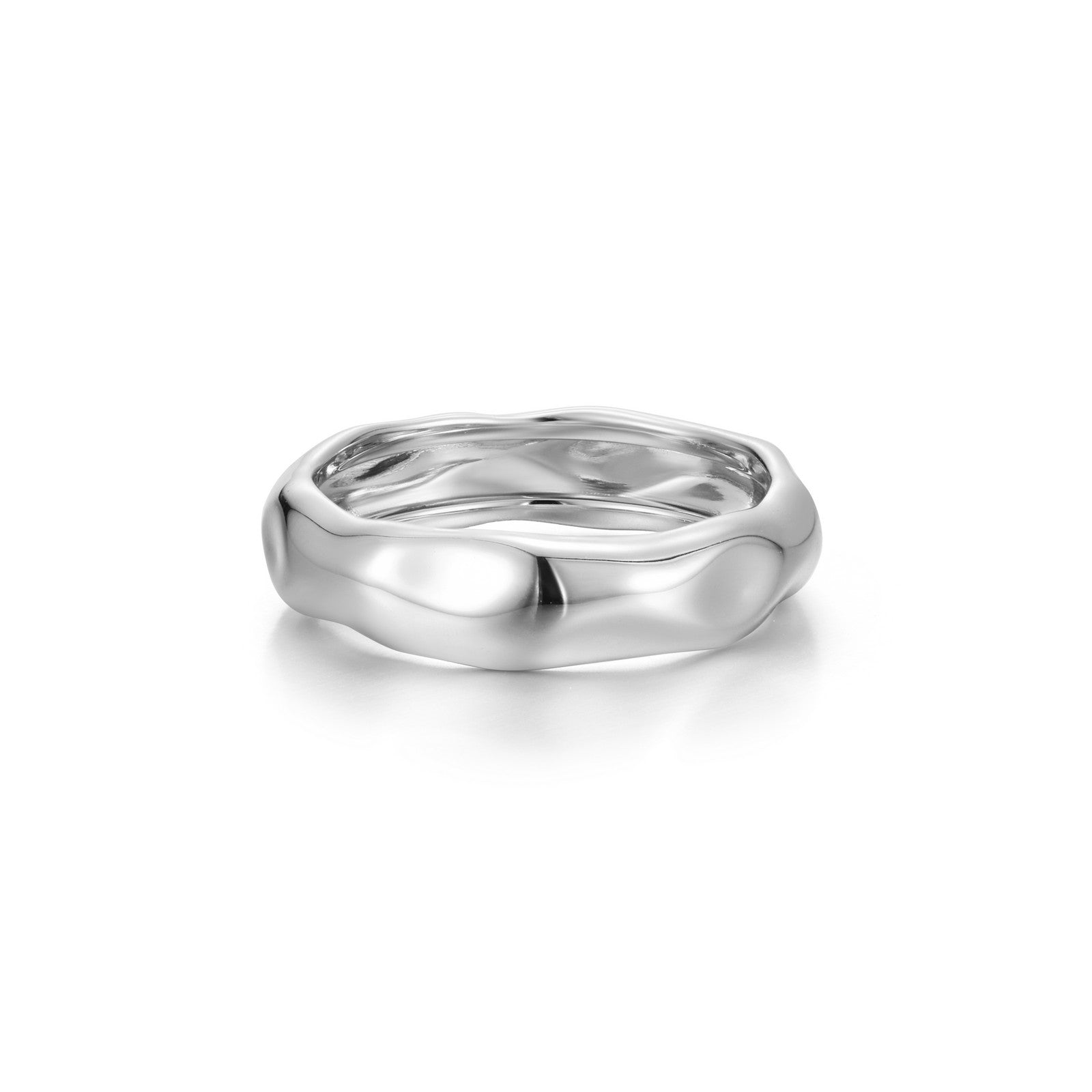 Molten Band Ring