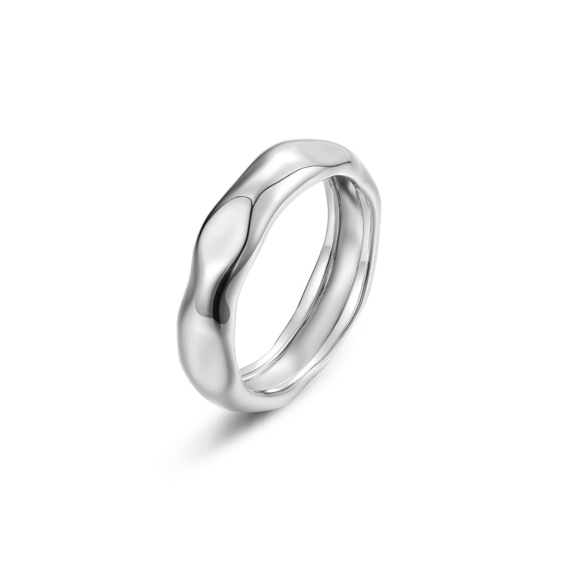 Molten Band Ring