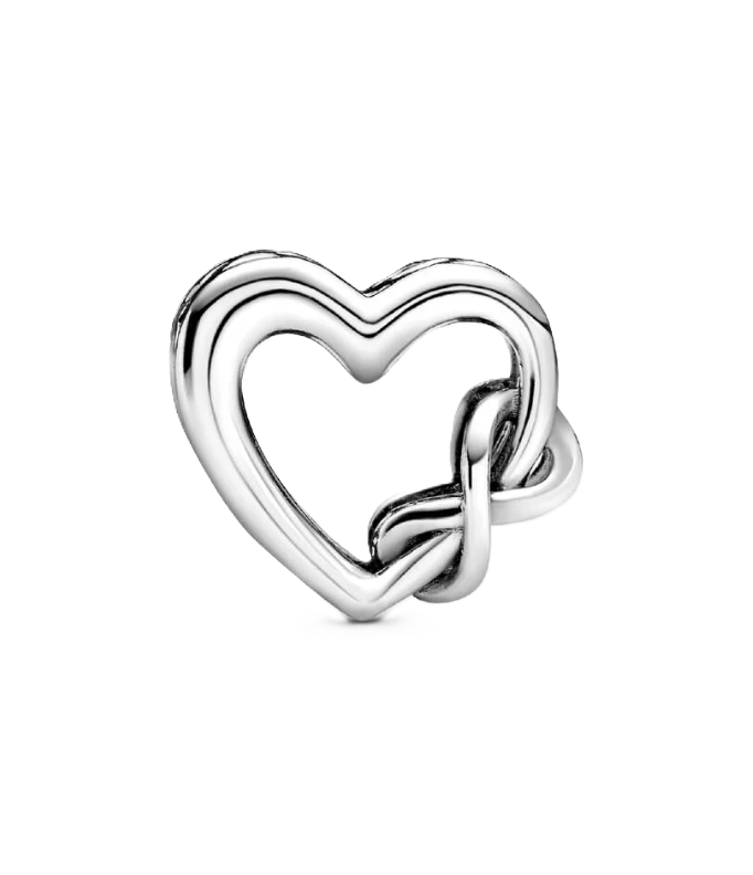 Pandora Mom Infinity Heart Charm in Sterling Silver