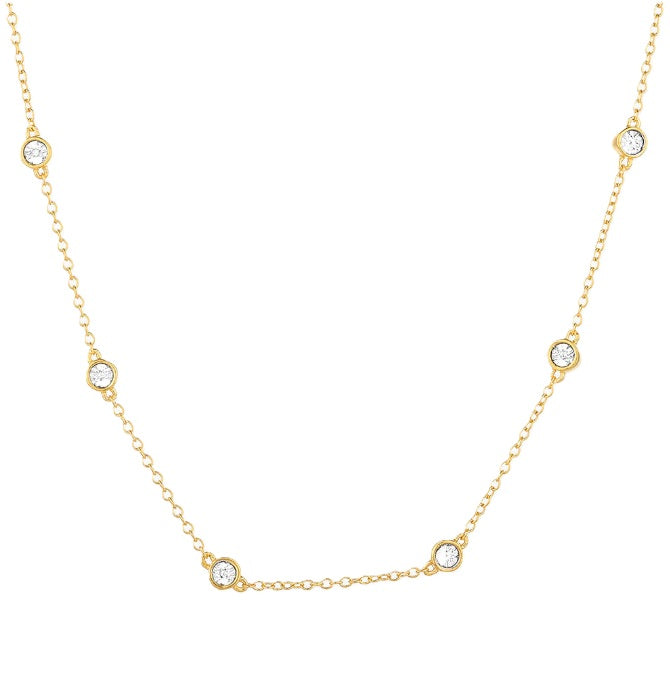 In The Loop  Diamond Necklace 
