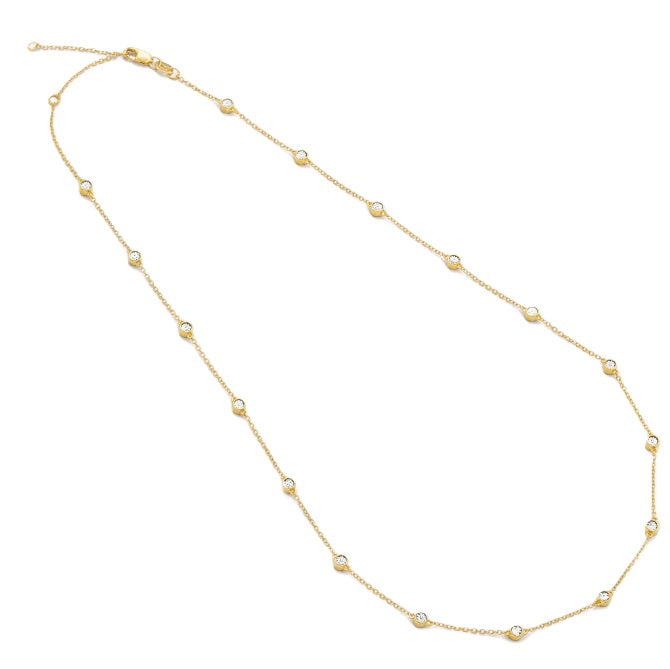 In The Loop  Diamond Necklace 