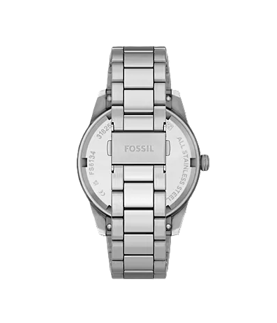 Pearson Multifunction Watch | Fossil | Stainless Steel | Blue Dial | 22mm Bracelet - Brownee Jewelers