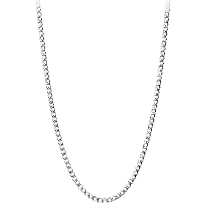 4.8mm Round Curb Chain 24"