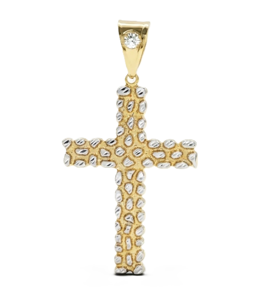 CZ Cross Pendant | Diamond | Classic | Necklace - Brownee Jewelers