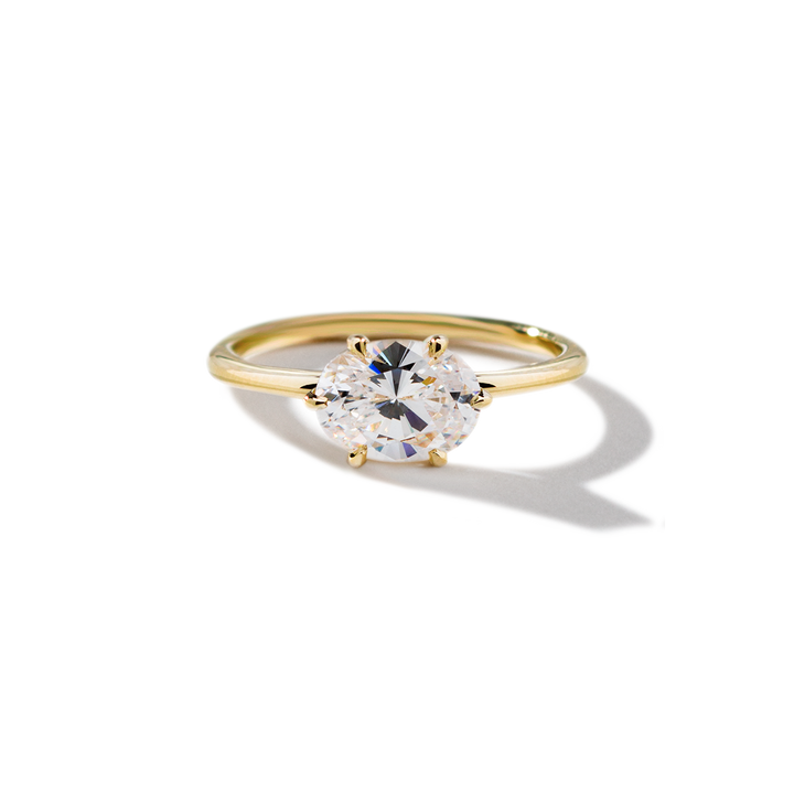 East-West Engagement Ring