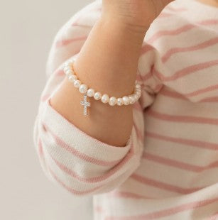 BABY PEARL BRACELET HYPERALLERGENIC