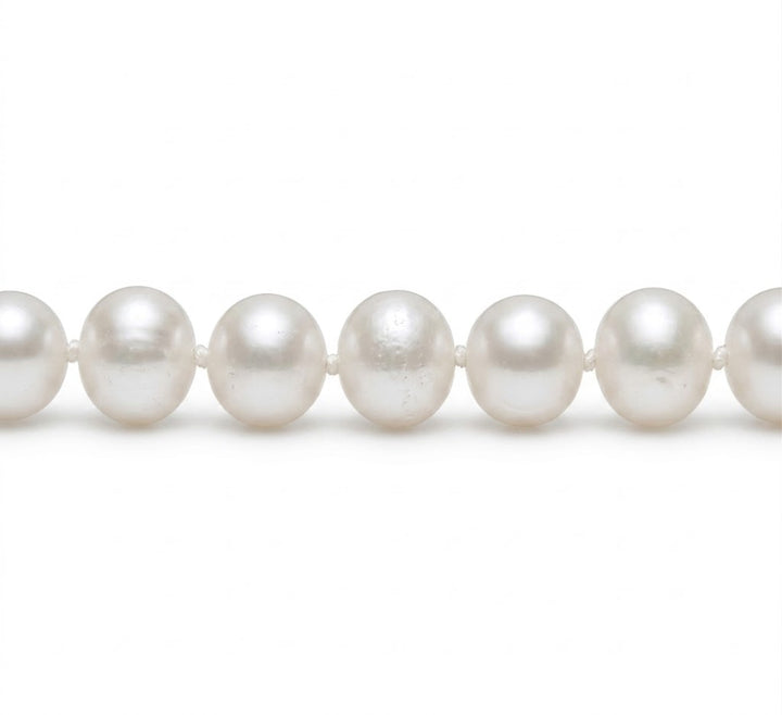 Freshwater Cultured Pearl Bracelet | Sterling Silver | Children's Bracelet | 6.25" Length | Classic Pearl Strand - Brownee Jewelers