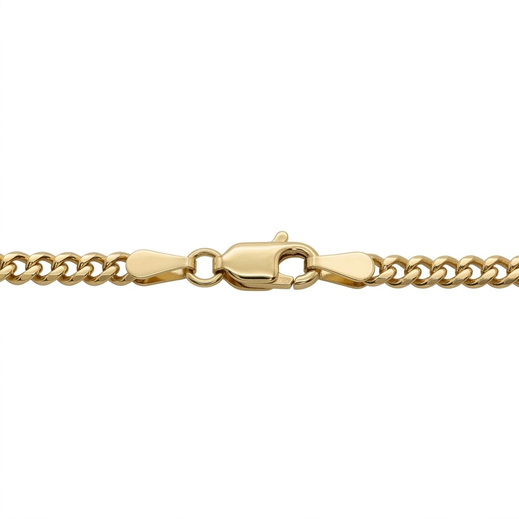 .38 Total Carat Weight Round Diamond Pave Cross Pendant in 10kt Yellow Gold