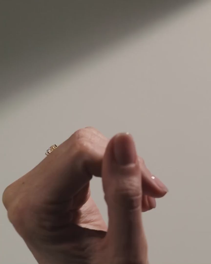 East-West Engagement Ring