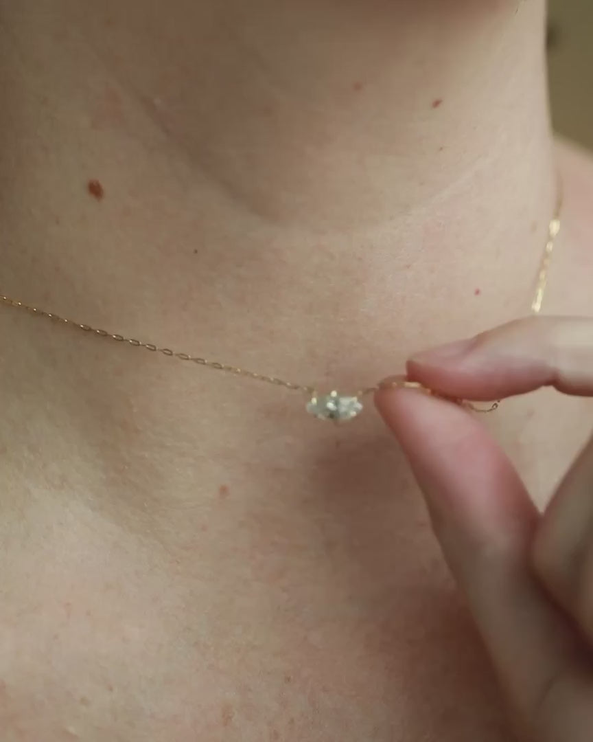Marquise Diamond Pendant