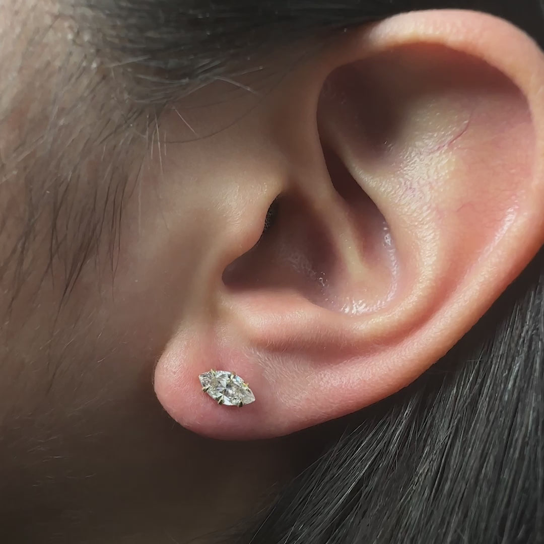 Marquise Studs