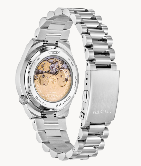 The TSUYOSA Automatic, from the NJ020 series, brings ultramodern sports styling right to your wrist.