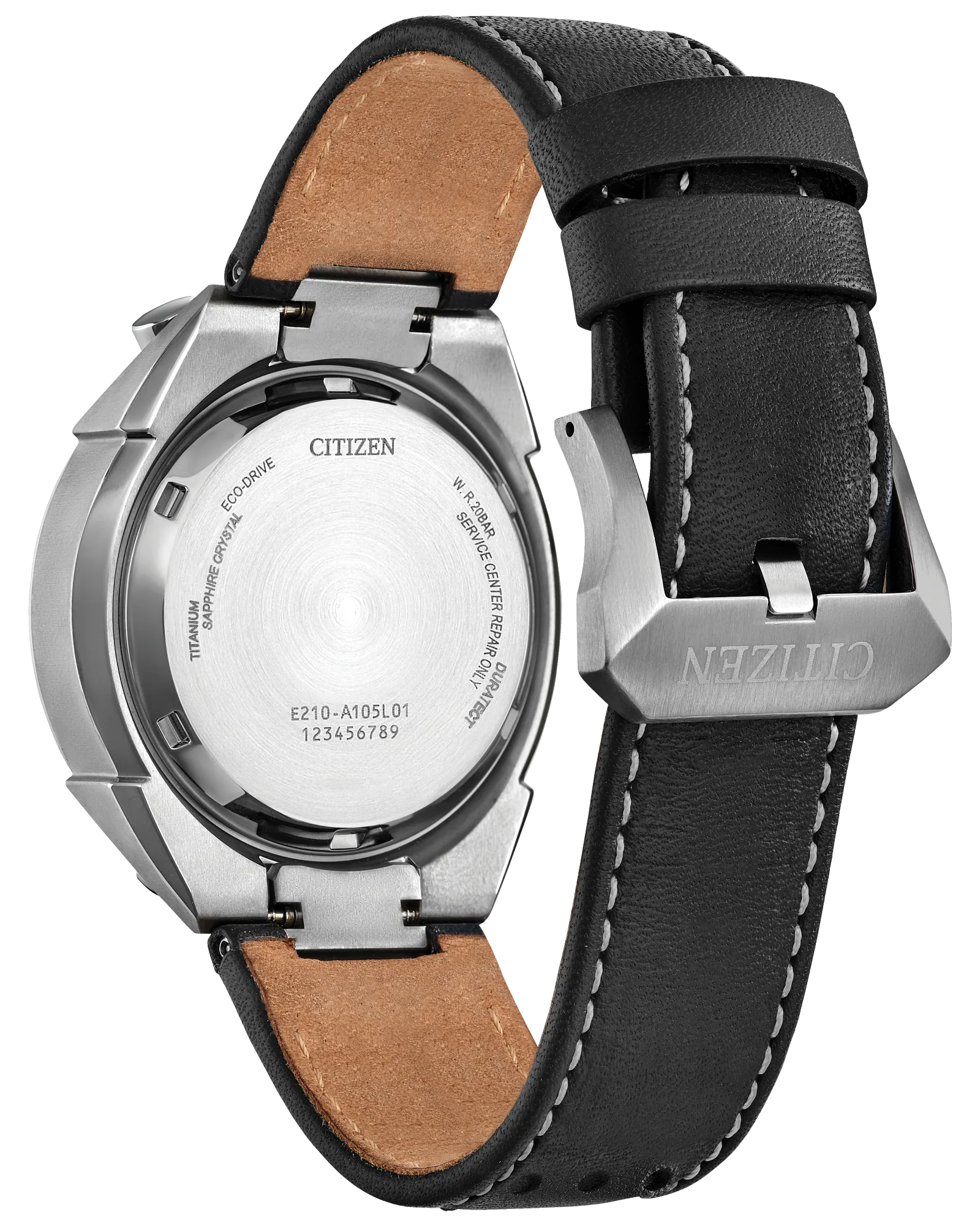 Promaster Tsuno Chrono Racer | Citizen Titanium Watch | Blue Dial Chronograph Tachymeter | WR200 - Brownee Jewelers