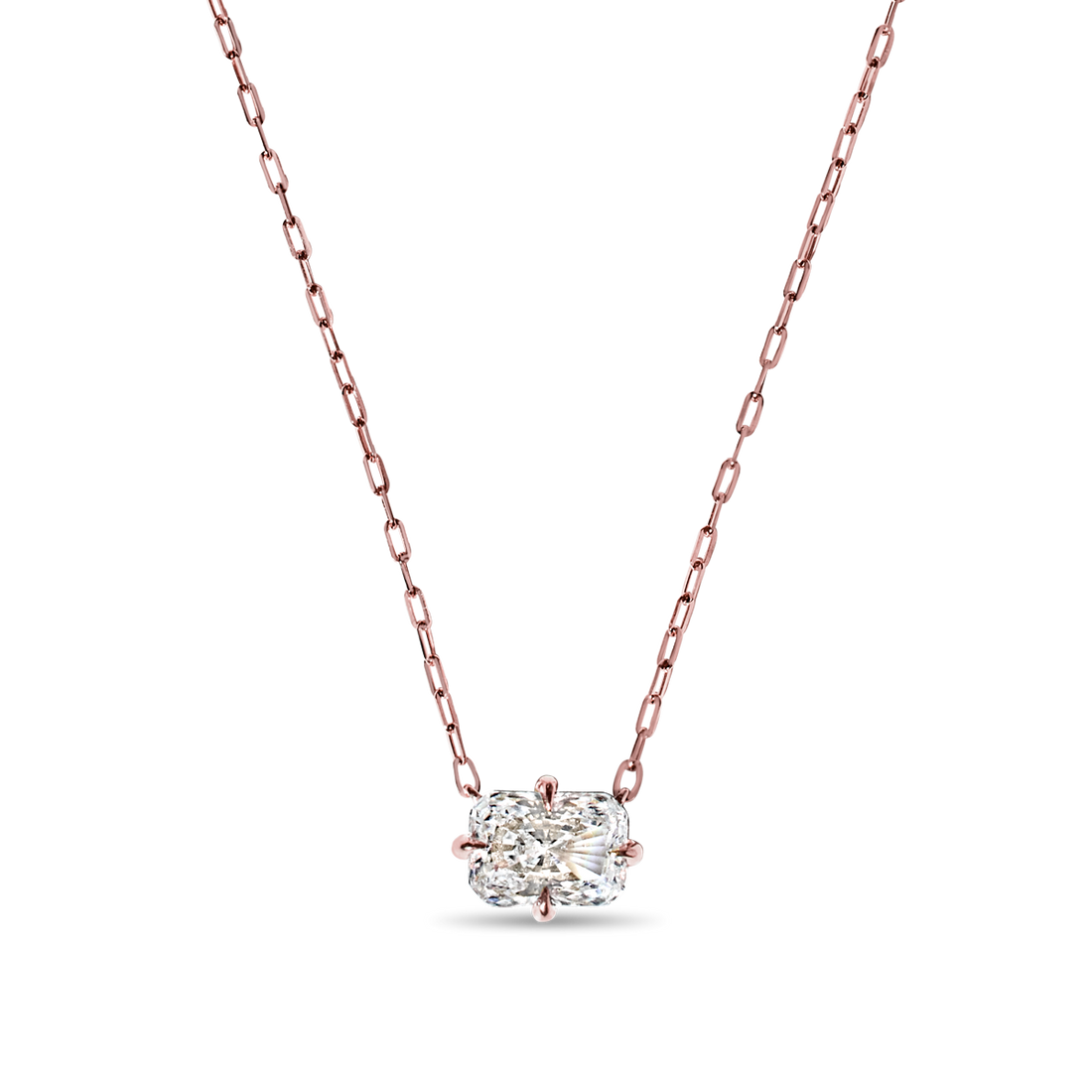 Radiant Diamond Pendant
