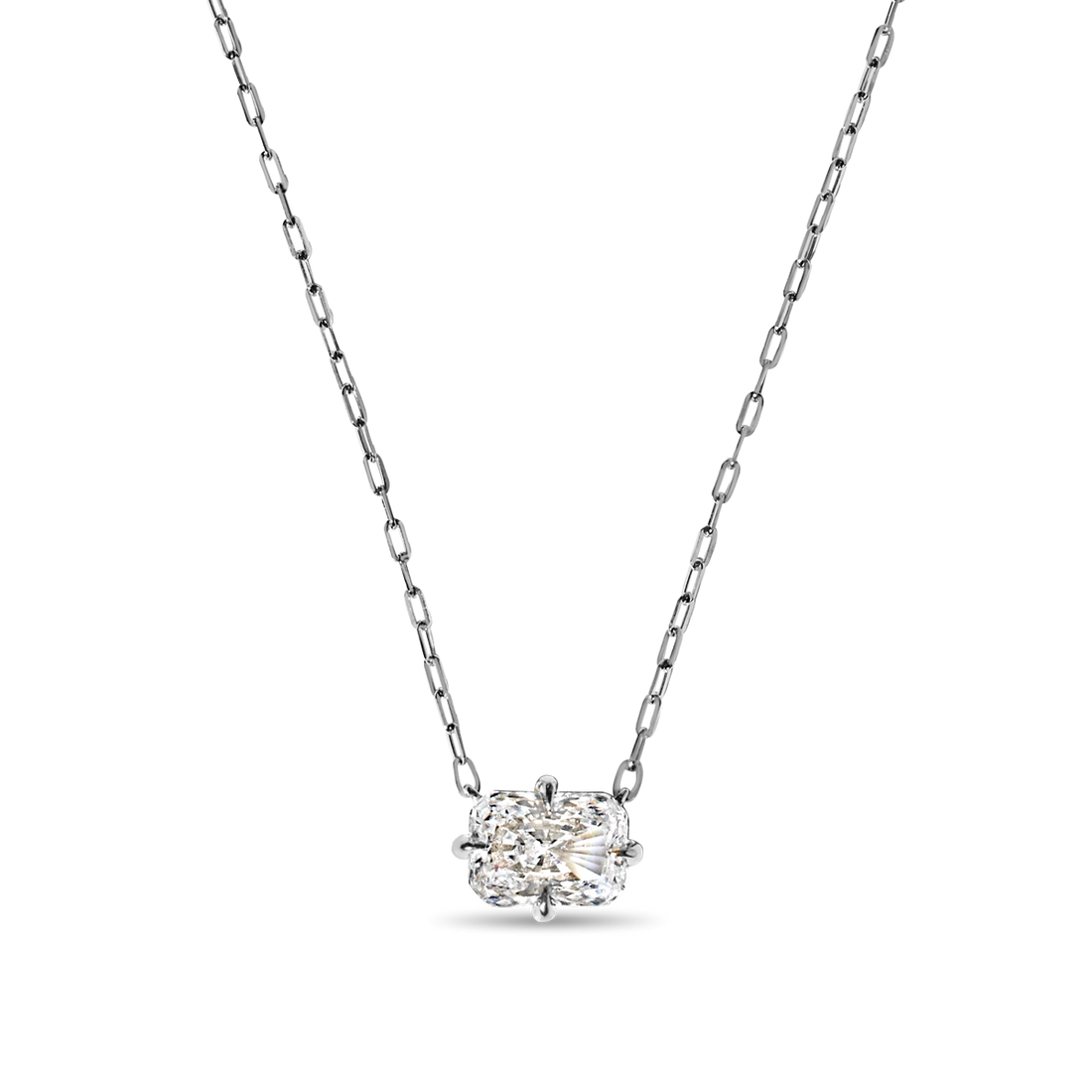 Radiant Diamond Pendant