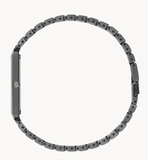 The bold square style of the Large Stiletto Tank is a timepiece not to be missed