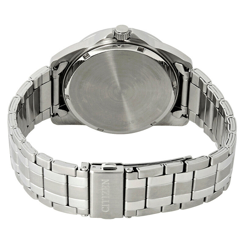Citizen Black Dial Stainless Steel Chronograph Watch