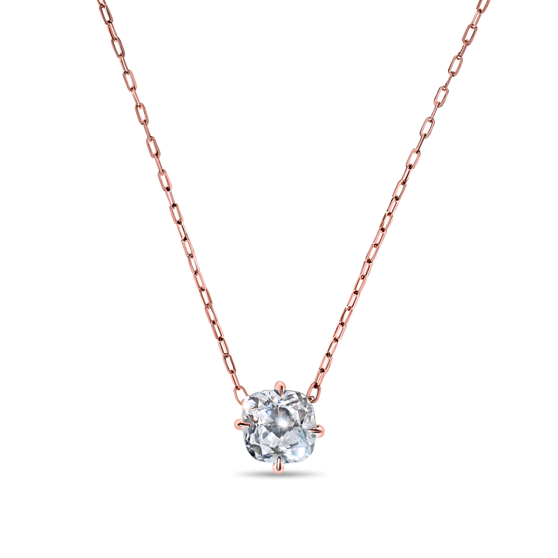 Cushion Diamond Pendant