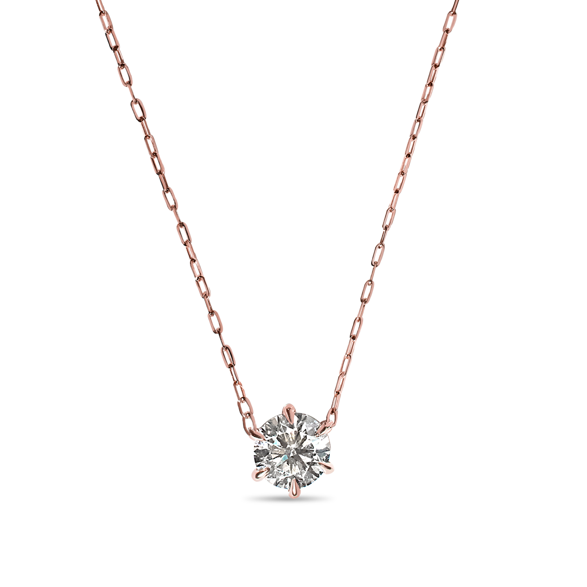 Round Diamond Pendant