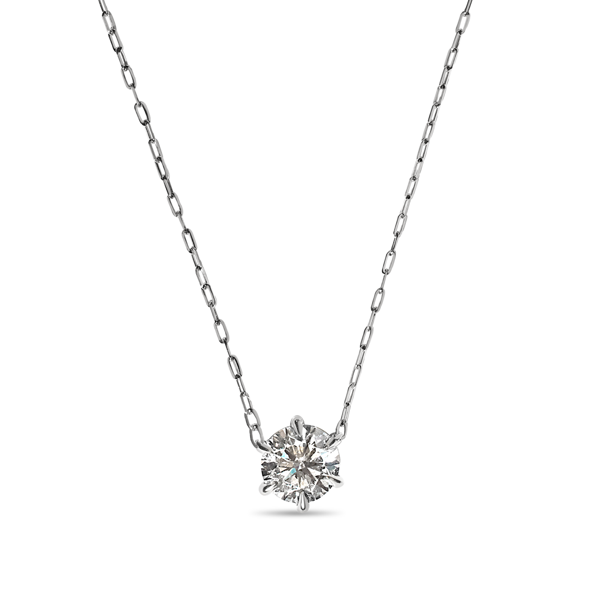 Round Diamond Pendant