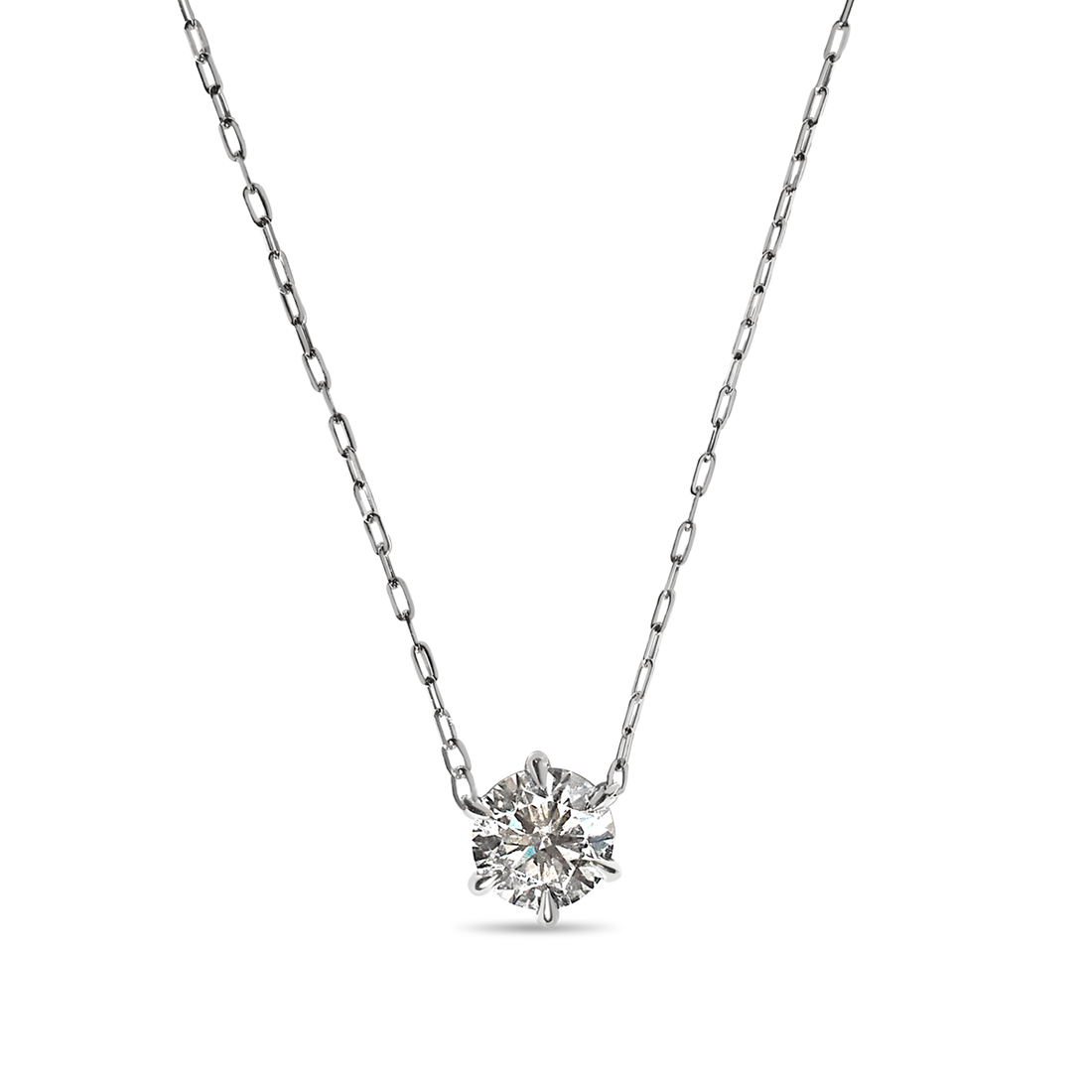 Round Diamond Pendant