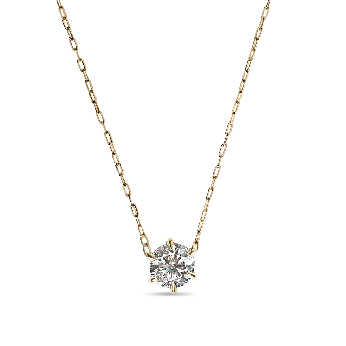 Round Diamond Pendant