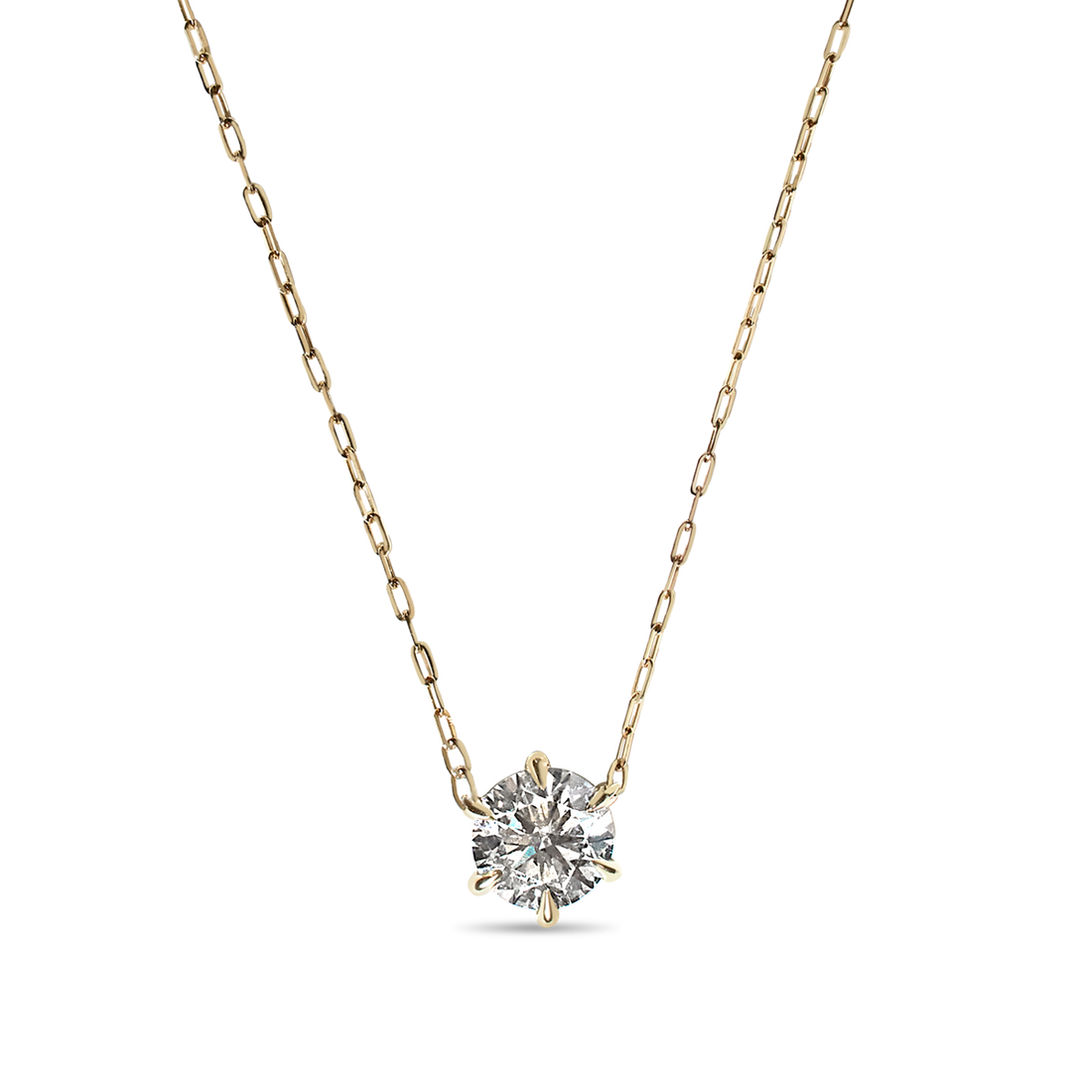 Round Diamond Pendant