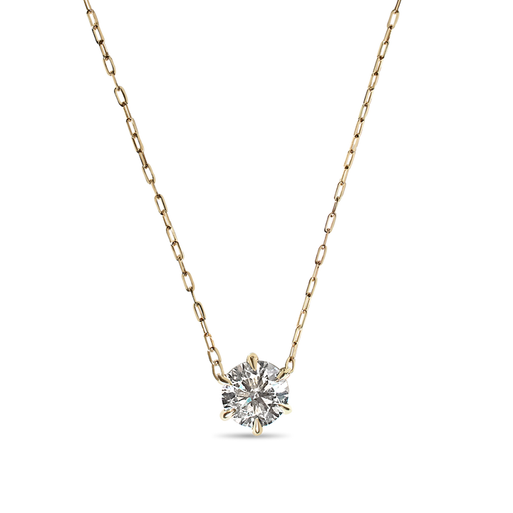Round Diamond Pendant