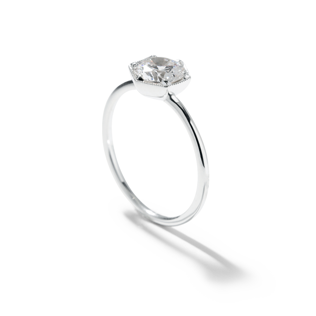 Selene Diamond Engagement Ring