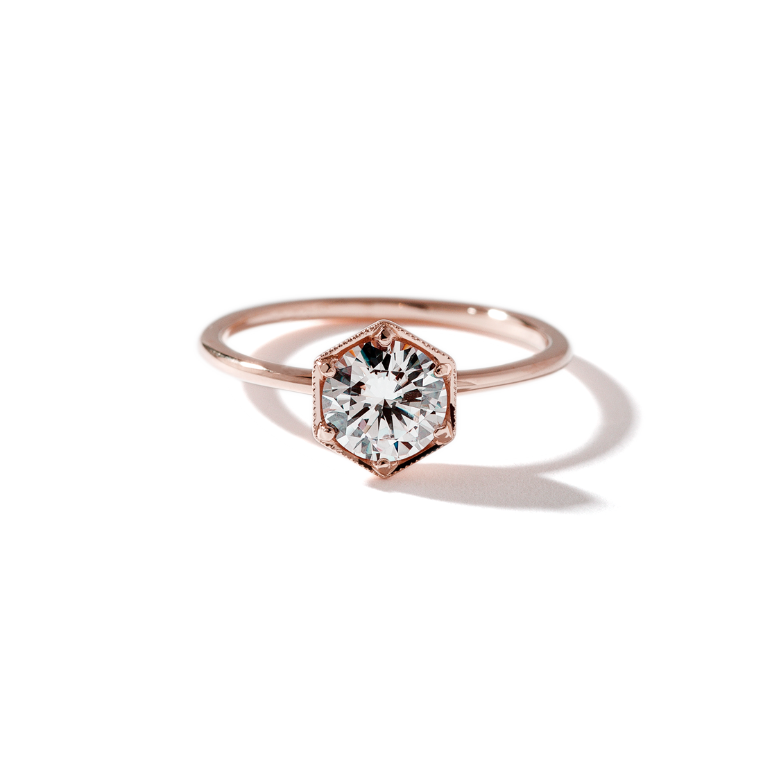 Selene Diamond Engagement Ring