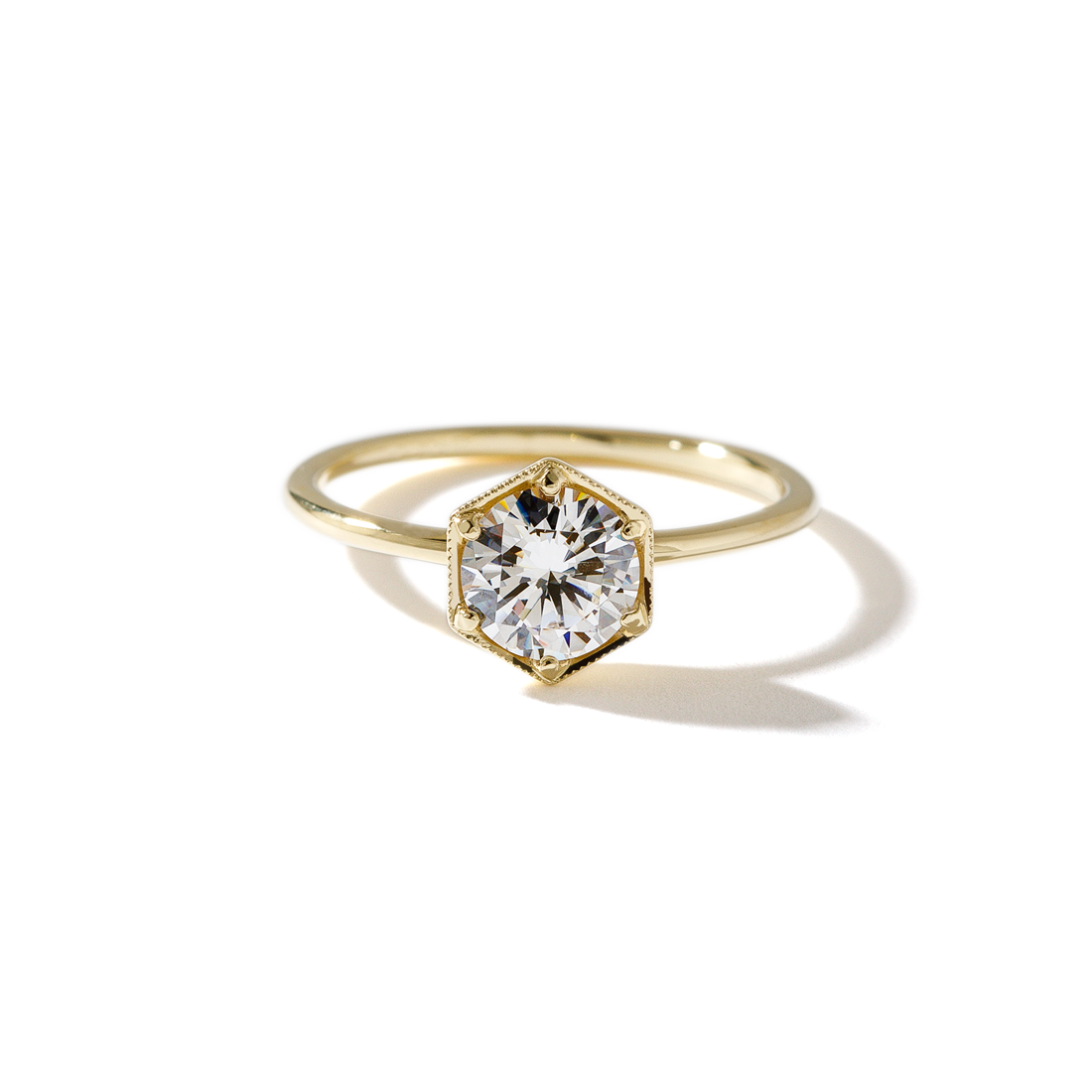 Selene Diamond Engagement Ring