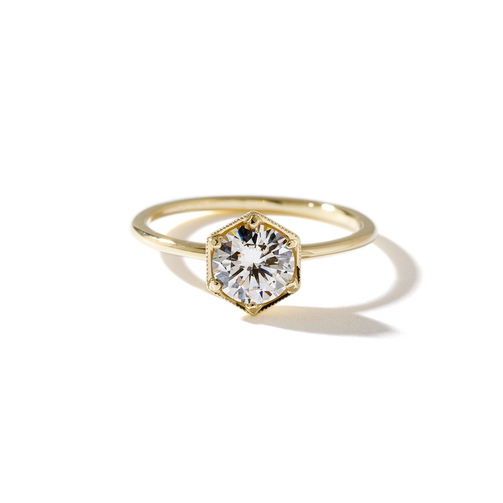 Selene Diamond Engagement Ring