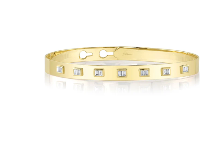 The Deco Moderne Baguette Bracelet