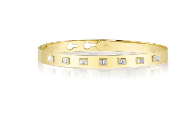 The Deco Moderne Baguette Bracelet