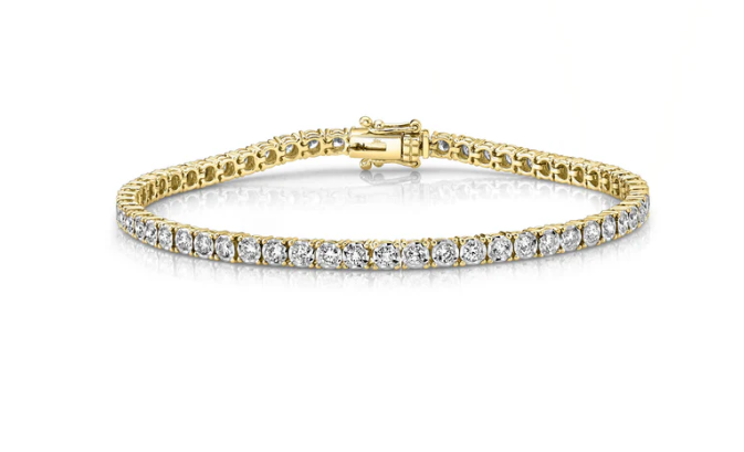 The Lumen Line Tennis Bracelet