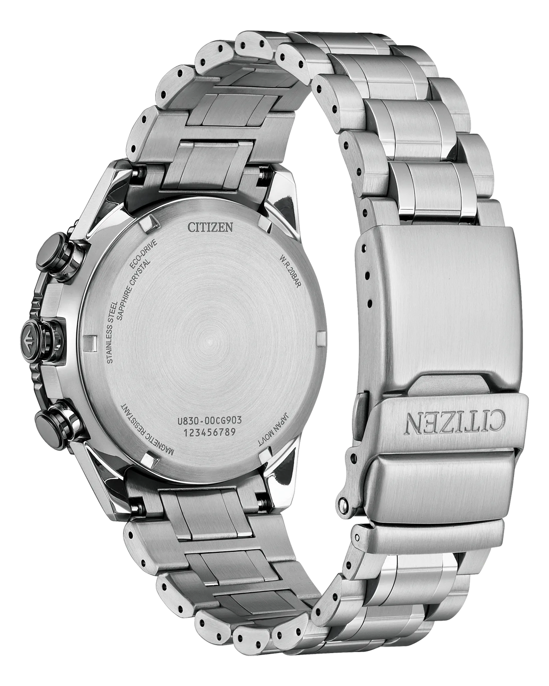Promaster Skyhawk U830 | Citizen Stainless Steel Watch | Gray Dial Multi-Function Atomic Time | WR200 - Brownee Jewelers