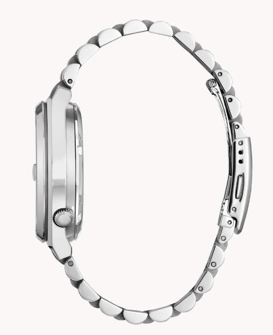 The TSUYOSA Automatic, from the NJ015 series, brings ultramodern sports styling right to your wrist.